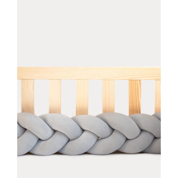 Flettet sengerand - Velour - Gr