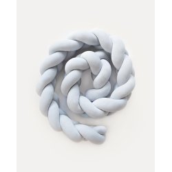 Flettet sengerand - Velour - Gr