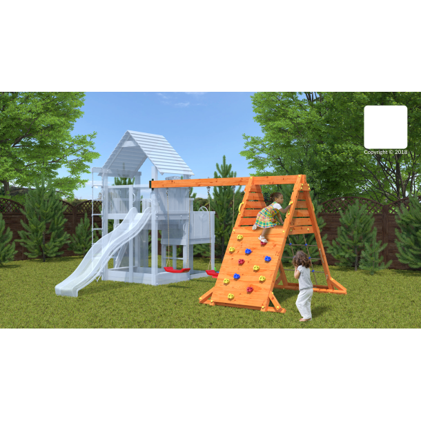 Klatresektion - Med 2 gynger