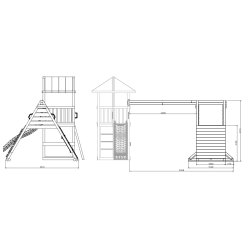 Klatresektion - Med 2 gynger