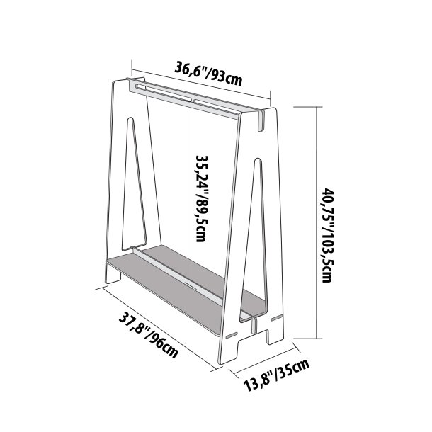 T�jstativ - m. b�jlestang - Gr�