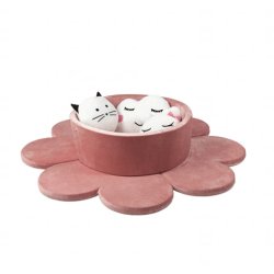 Legemadras - blomst - pink