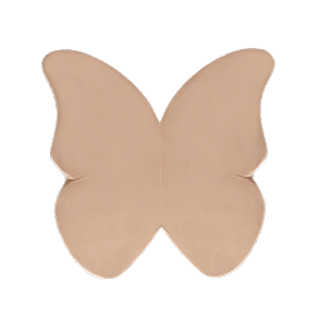 Legemadras - sommerfugl - guld