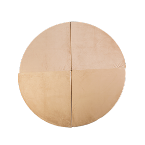 Legemadras - rund - guld