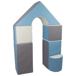 Byggeklodser - S�t med 6 moduler. 