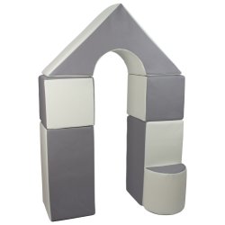 Byggeklodser - S�t med 6 moduler. 