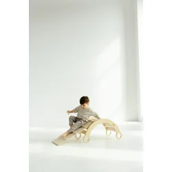 Klatrevippe + Rutsjebane + Stige + Bord S 