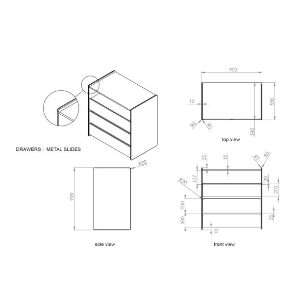 Puslebord - Kiddy - Natur