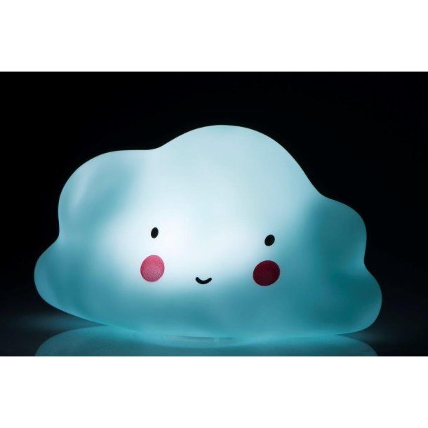 Skyformet lampe - bl�