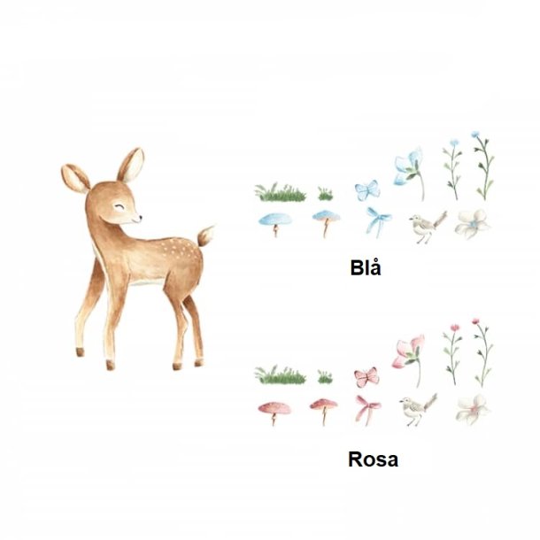 Wallstickers - Bambi