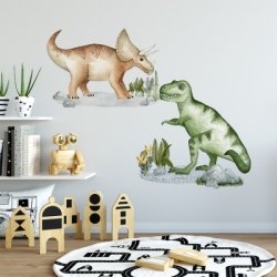 Wallstickers - 2 stk dino