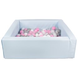 Boldbassin - Firkantet med bolde