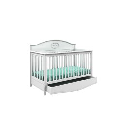 Godnat med skuffe hvid