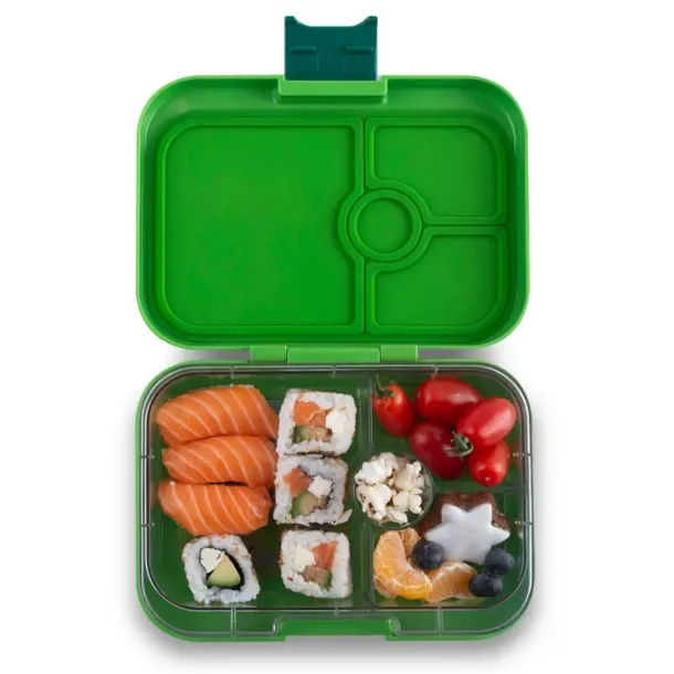 Yumbox madkasse - 4 rum- Lysegrn