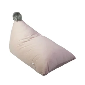 S�kkestol - Lilla/Gr� Pom pom