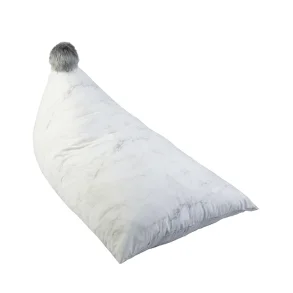 S�kkestol - Marmor/Gr� Pom Pom