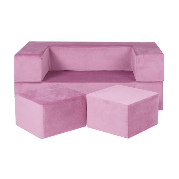 Foldemadras - Brnesofa - Pink