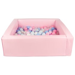 Boldbassin - Firkantet med bolde