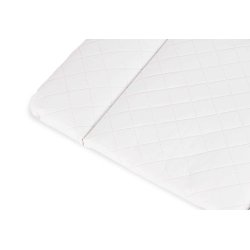 Puslepude vandtt quiltet, comfort/Hvid