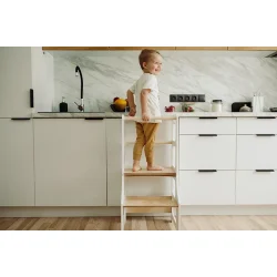 Foldbart lringstrn - Hvid