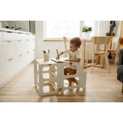 Foldbart lringstrn - Hvid