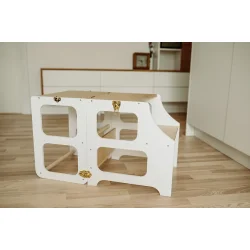 Foldbart lringstrn - Hvid