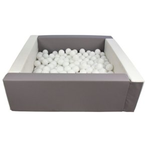 Boldbassin - Firkantet med bolde