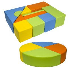 Byggeklodser - Mix af 2