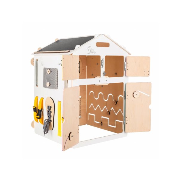 Aktivitetshus - Hvidt pastel