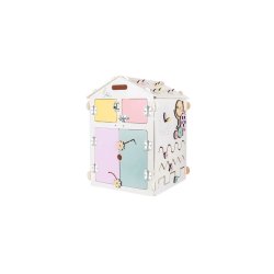 Aktivitetshus - Hvidt pastel