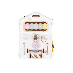 Aktivitetshus - Hvidt pastel