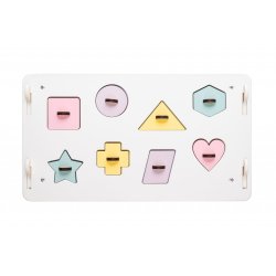 Aktivitetshus - Hvidt pastel