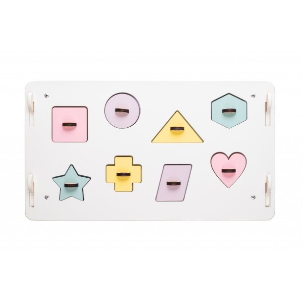 Aktivitetshus - Hvidt pastel