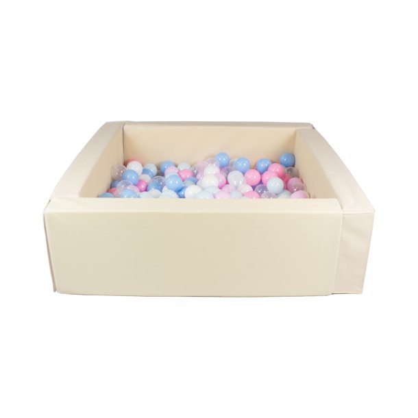 Boldbassin - Firkantet med bolde