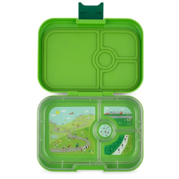 Yumbox madkasse - 4 rum- Lysegrn