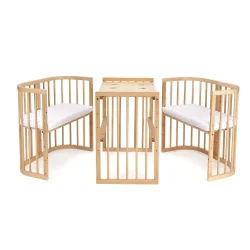 7i1 babyseng - Med madras - Natur