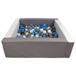 Boldbassin - Firkantet med bolde