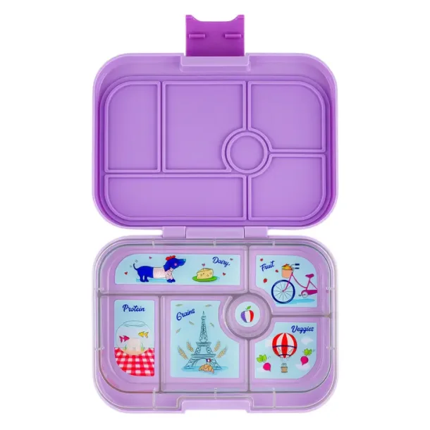 Yumbox madkasse - 6 ru, - Lilla