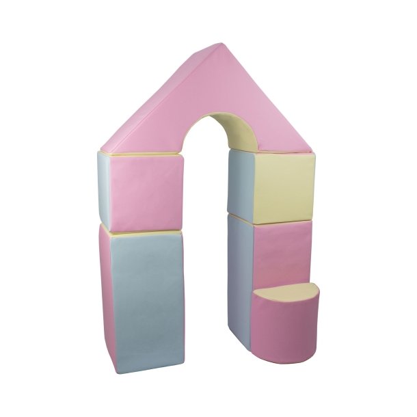 Byggeklodser - S�t med 6 moduler. 