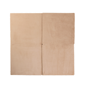 Legemadras - firkantet - guld