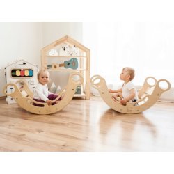 Klatrevippe - Naturtr med hvid