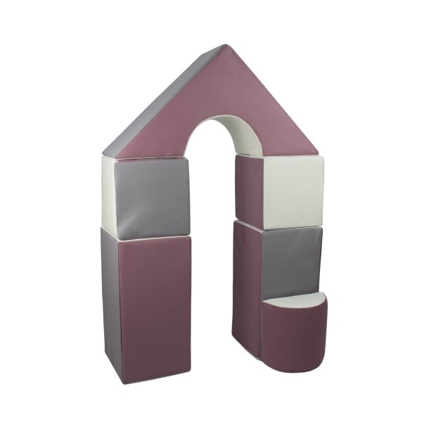 Byggeklodser - S�t med 6 moduler. 