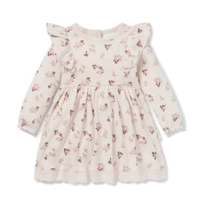 Kjole - Berry Ruffle