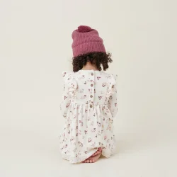 Kjole - Berry Ruffle