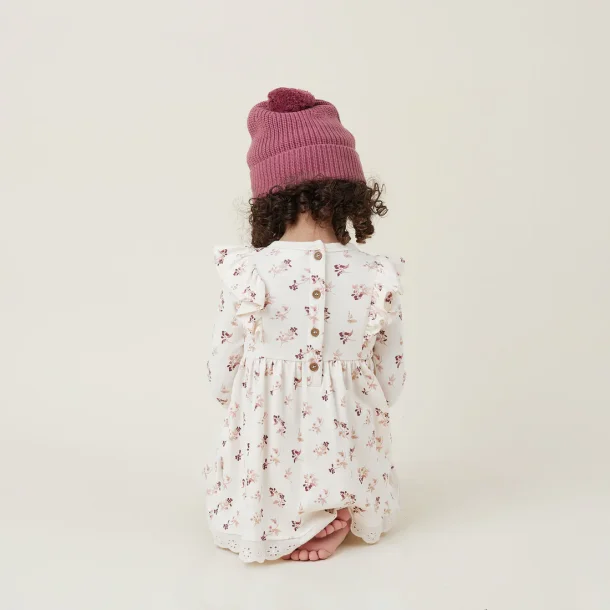 Kjole - Berry Ruffle