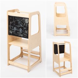 L�ringst�rn med kridttavle - Naturlig tr�