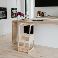 L�ringst�rn med kridttavle - Naturlig tr�