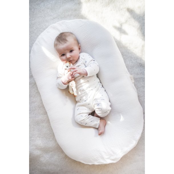 Hngende babyvugge - Natural Linned