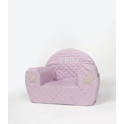 Bomuld lnestol med navn