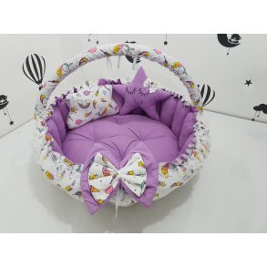 Luksus nest - Lilla & motiver